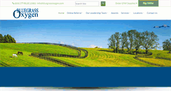 Desktop Screenshot of bluegrassoxygen.com